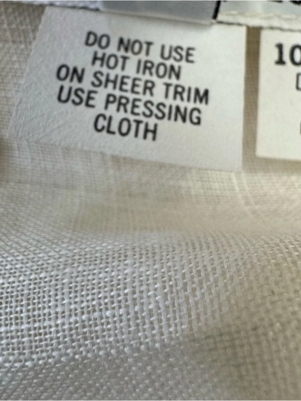 Vintage Cloak Of Many Colors Liberty Lucrezia Linen Blouse Top Size 6 Sheer Vict - Picture 13 of 13